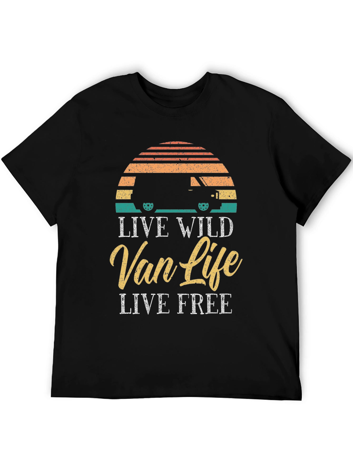 Live Wild Van Life T-Shirt