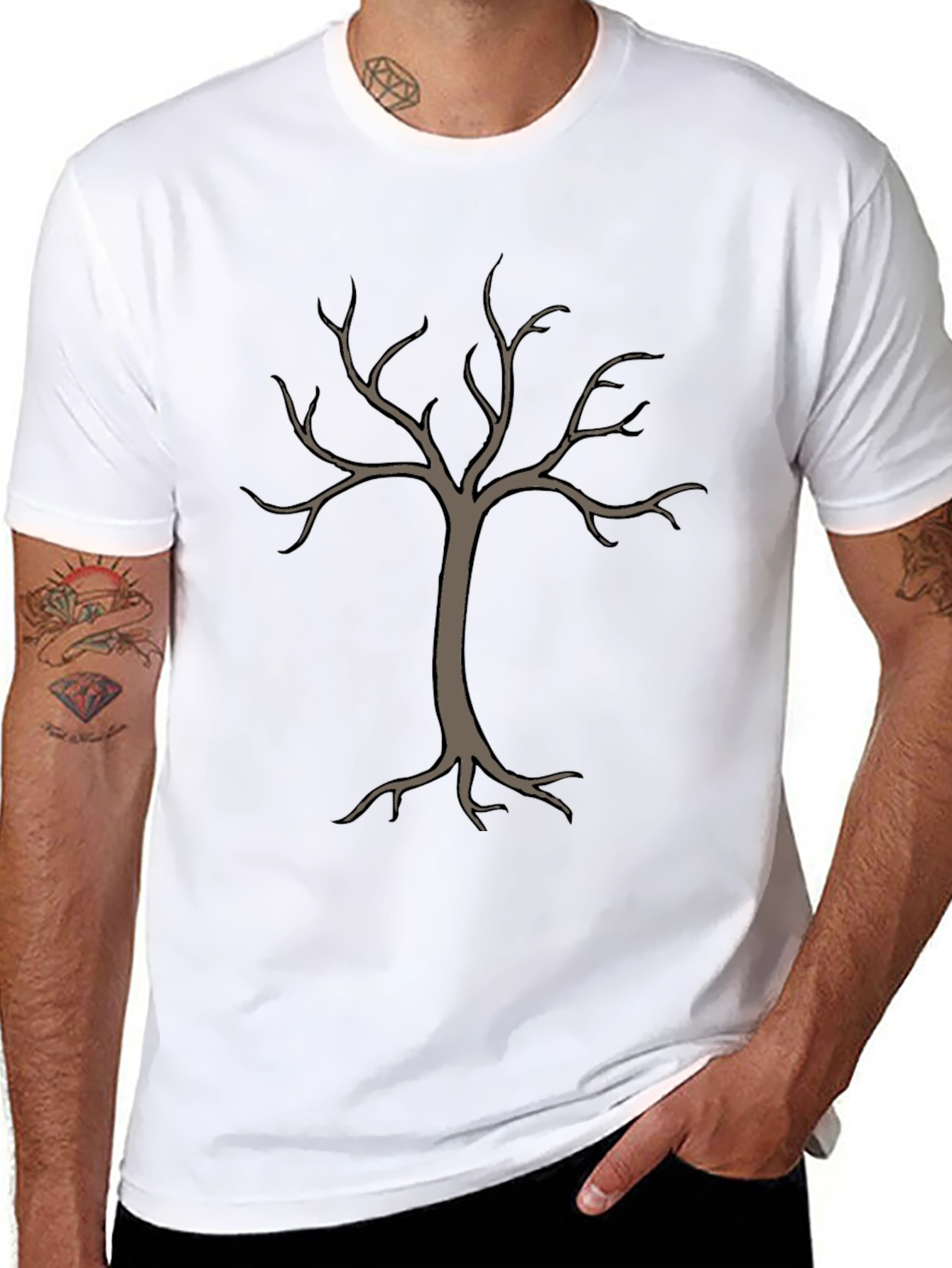 Arboreal Graphic Tee - Mens Black T-Shirt