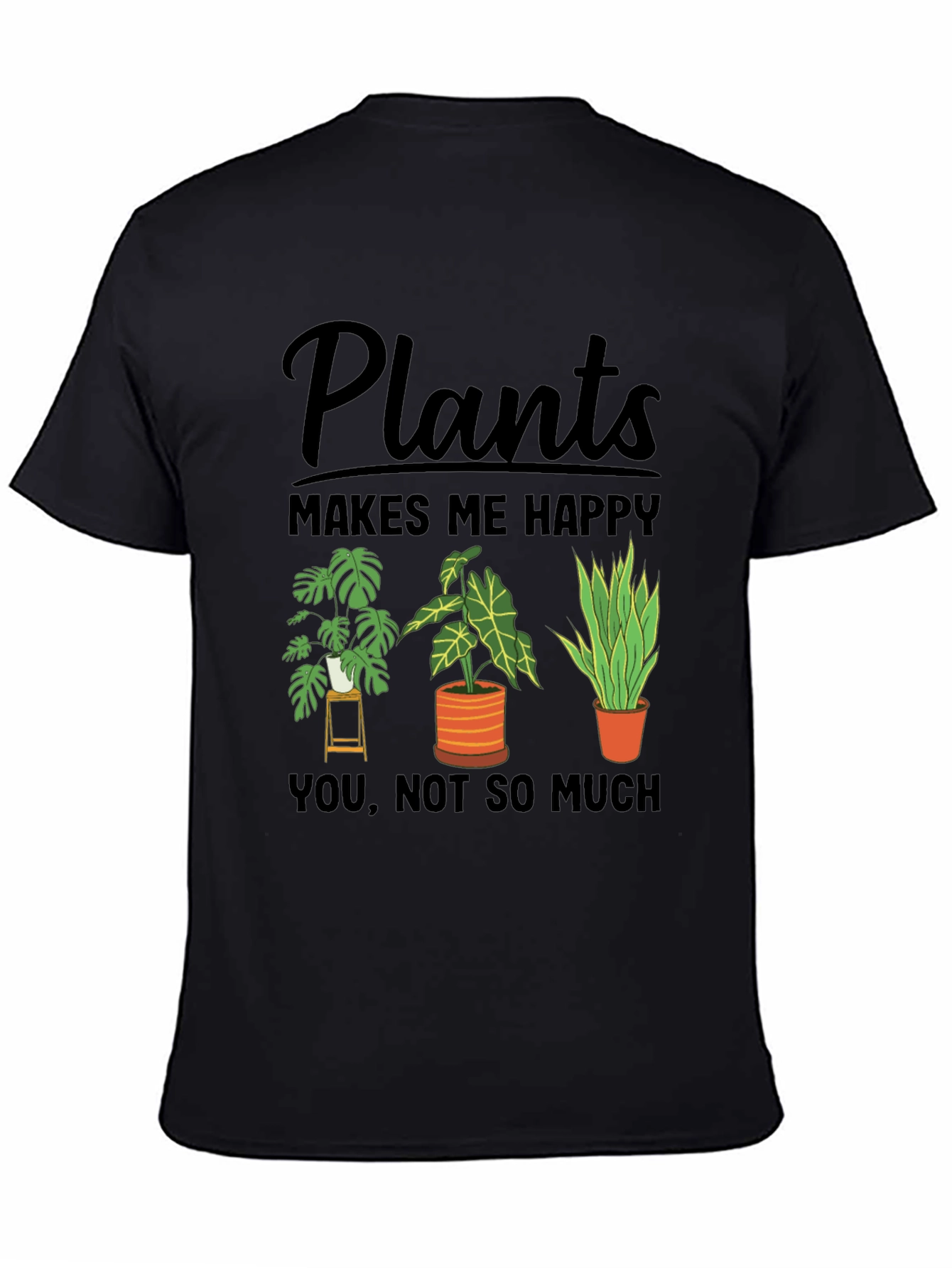 Plants Make Me Happy Graphic Tee