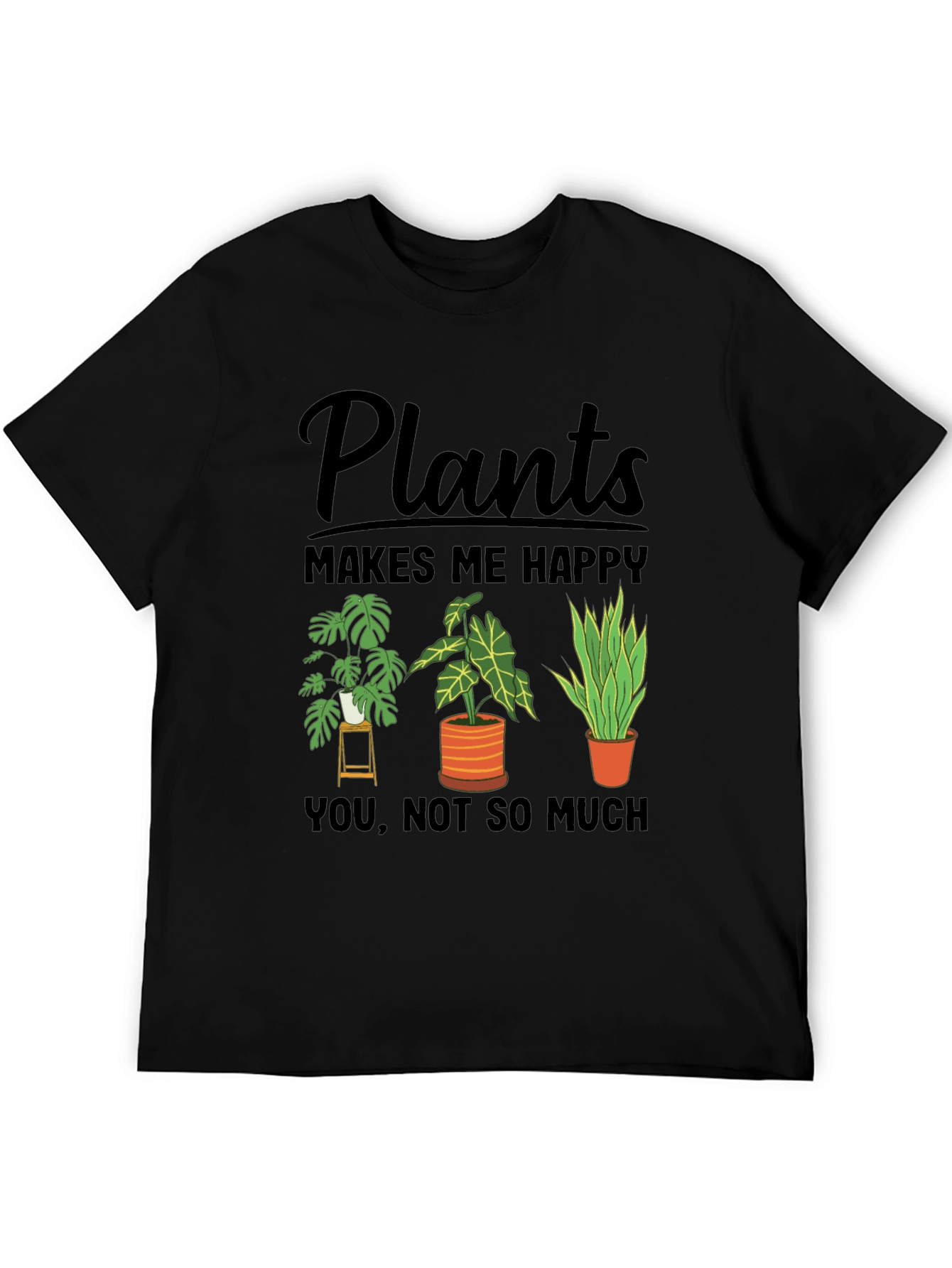 Plants Make Me Happy Graphic Tee