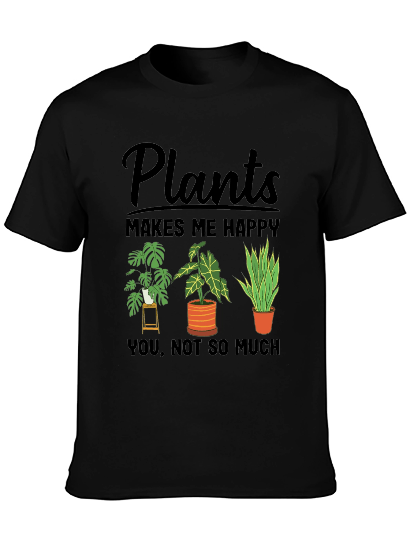 Plants Make Me Happy Graphic Tee