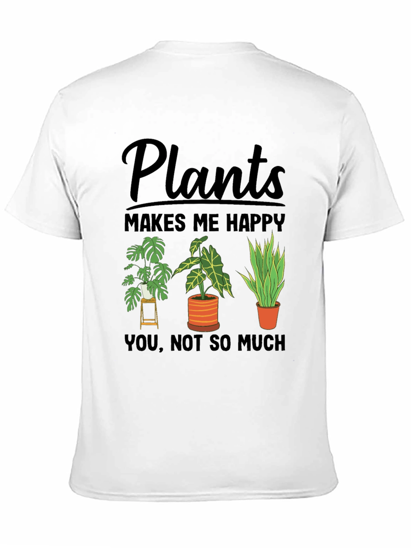 Plants Make Me Happy Graphic Tee