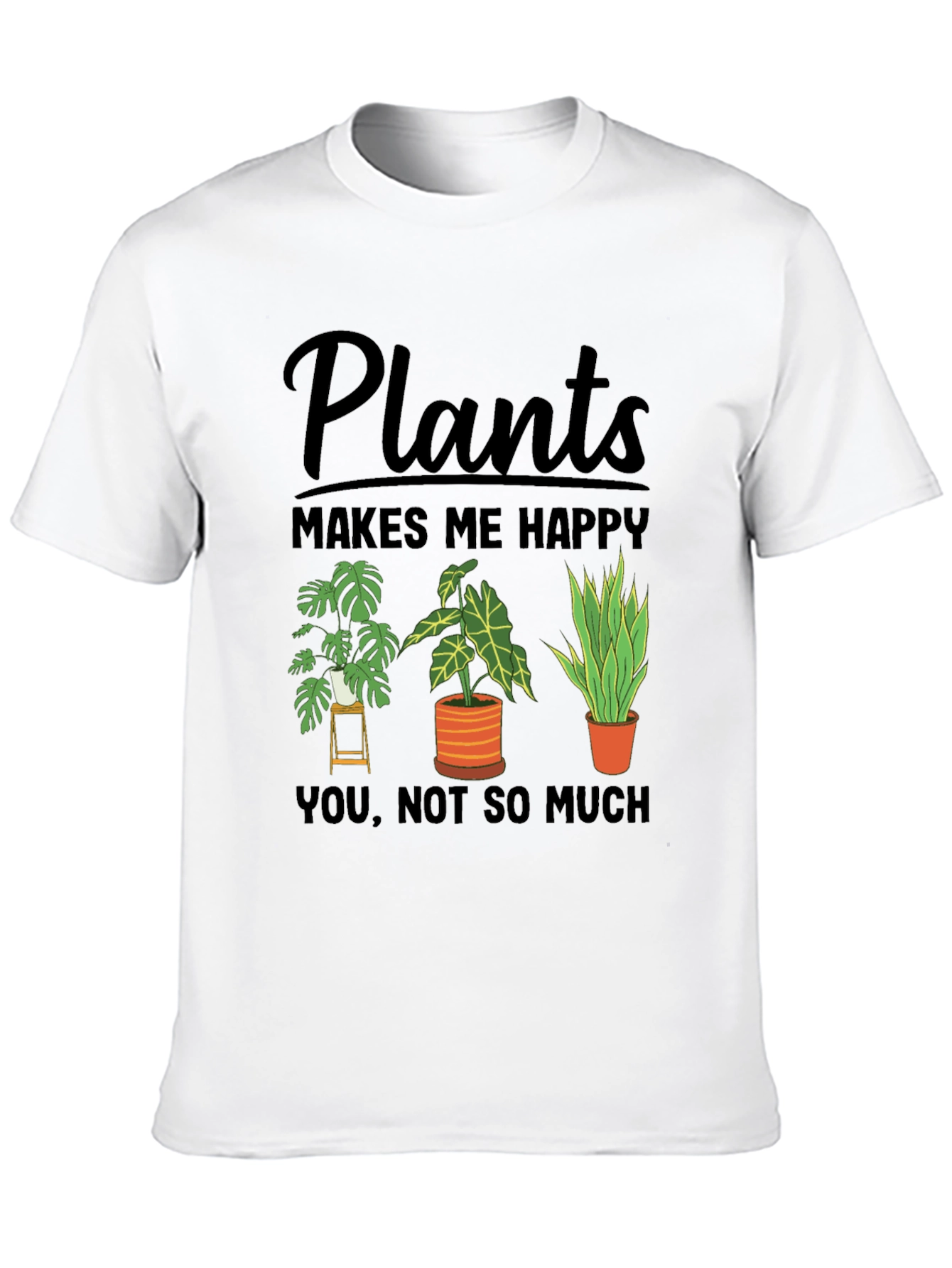 Plants Make Me Happy Graphic Tee
