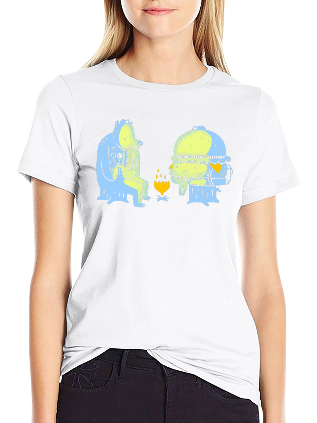 Camping Buddies Graphic T-Shirt