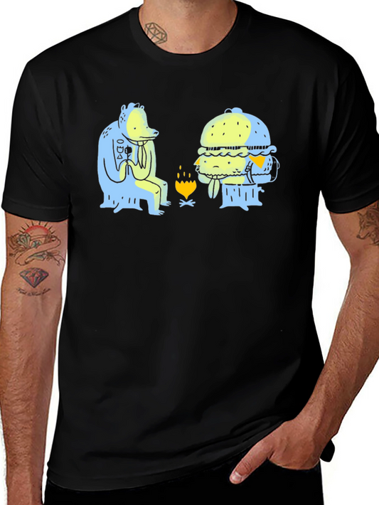 Camping Buddies Graphic T-Shirt