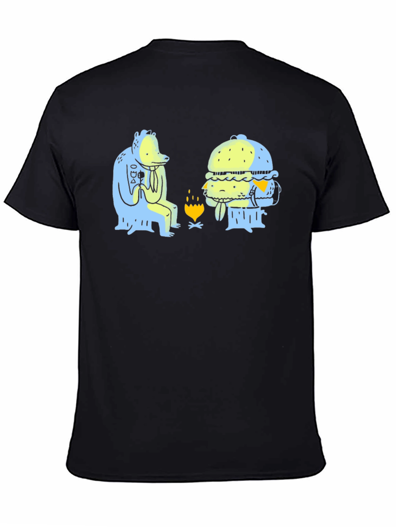 Camping Buddies Graphic T-Shirt