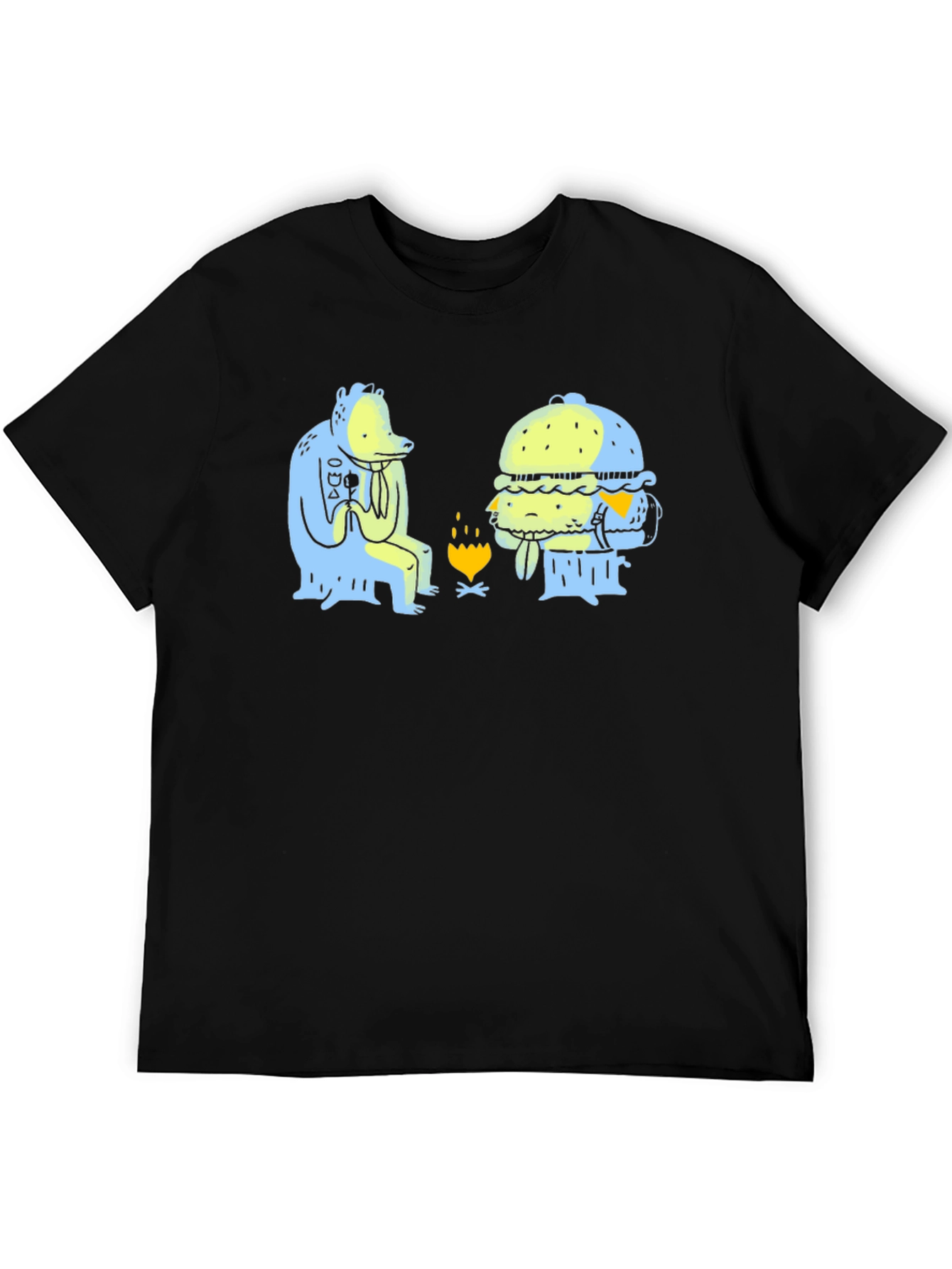 Camping Buddies Graphic T-Shirt