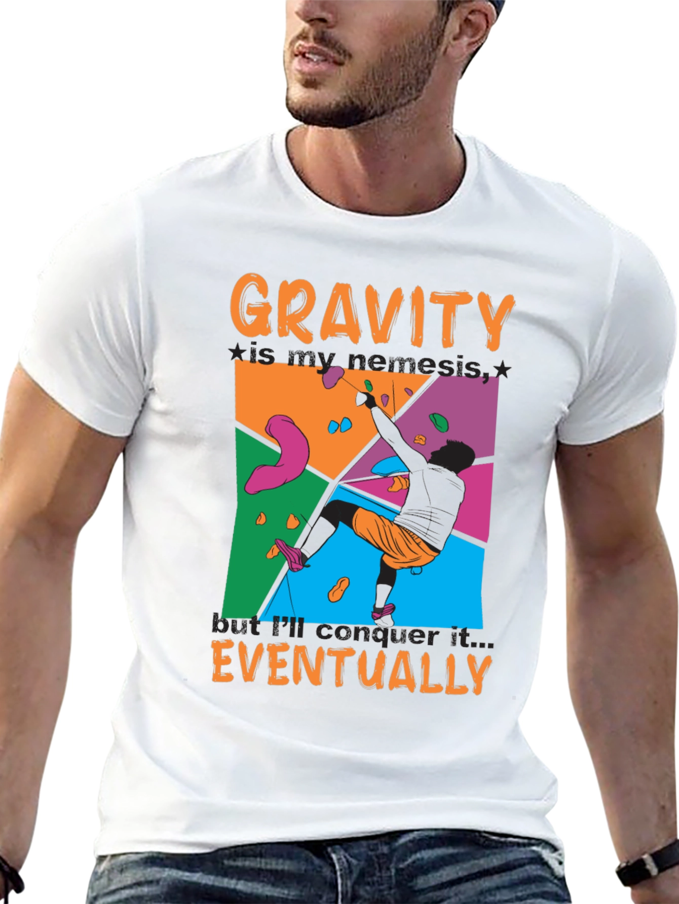 Gravity My Nemesis T-Shirt: Rock Climbing Tee