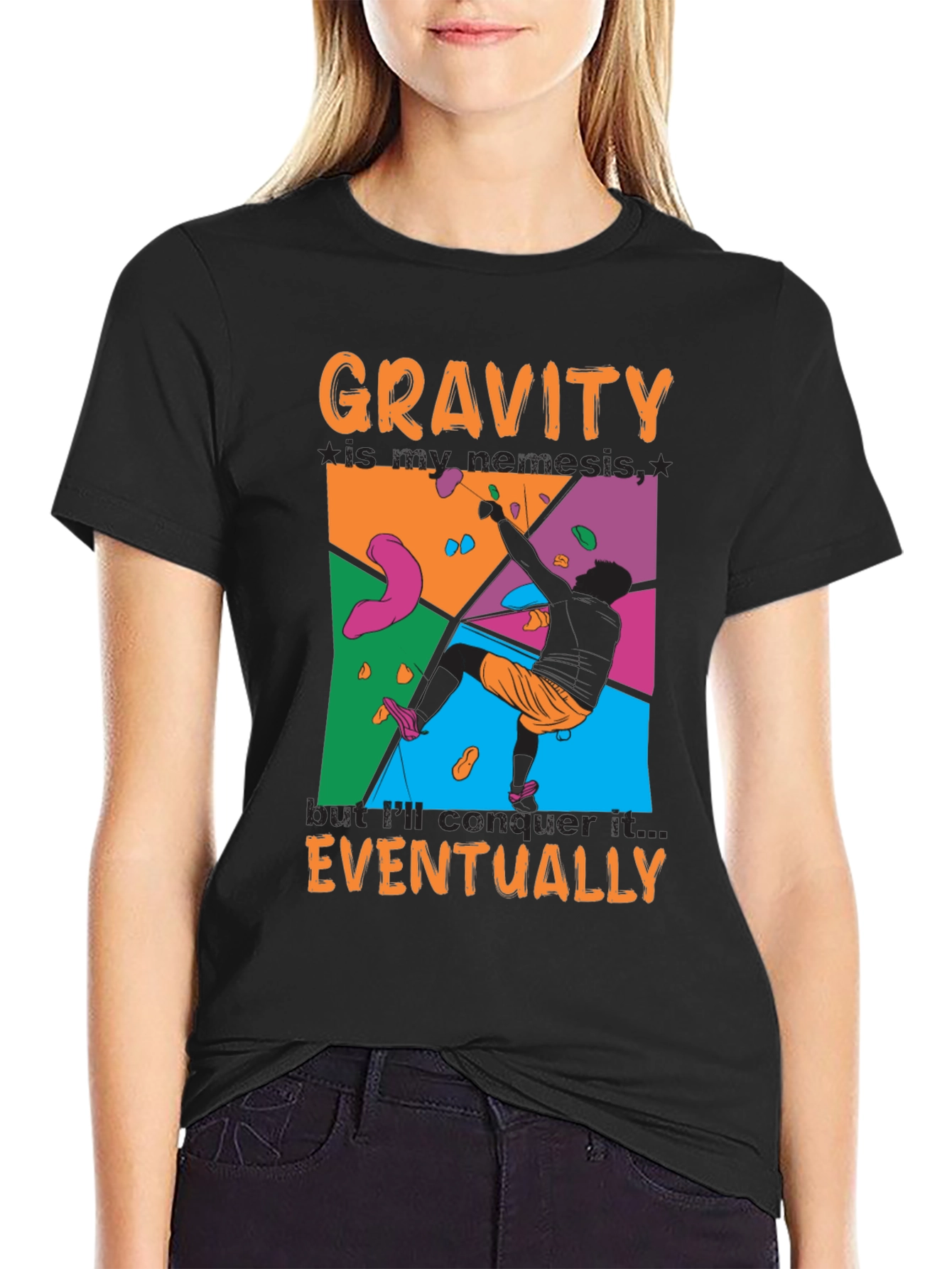 Gravity My Nemesis T-Shirt: Rock Climbing Tee