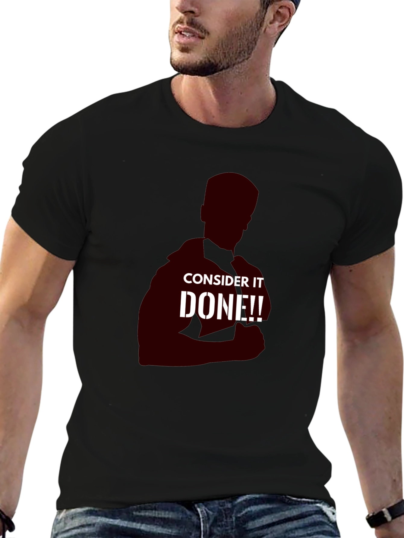Consider It Done Graphic Tee - Confident Style