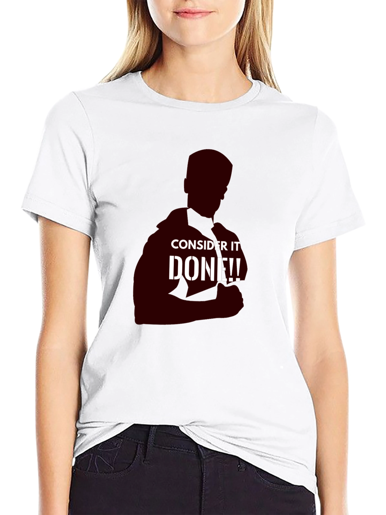 Consider It Done Graphic Tee - Confident Style