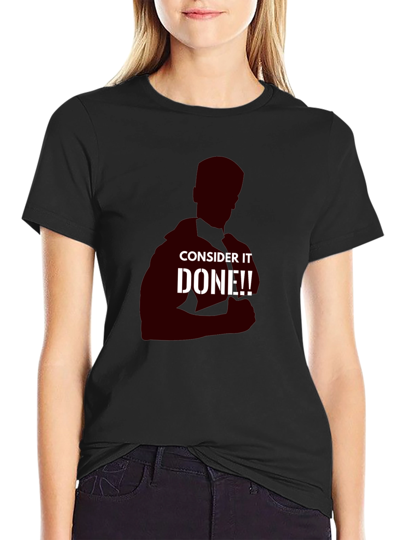 Consider It Done Graphic Tee - Confident Style