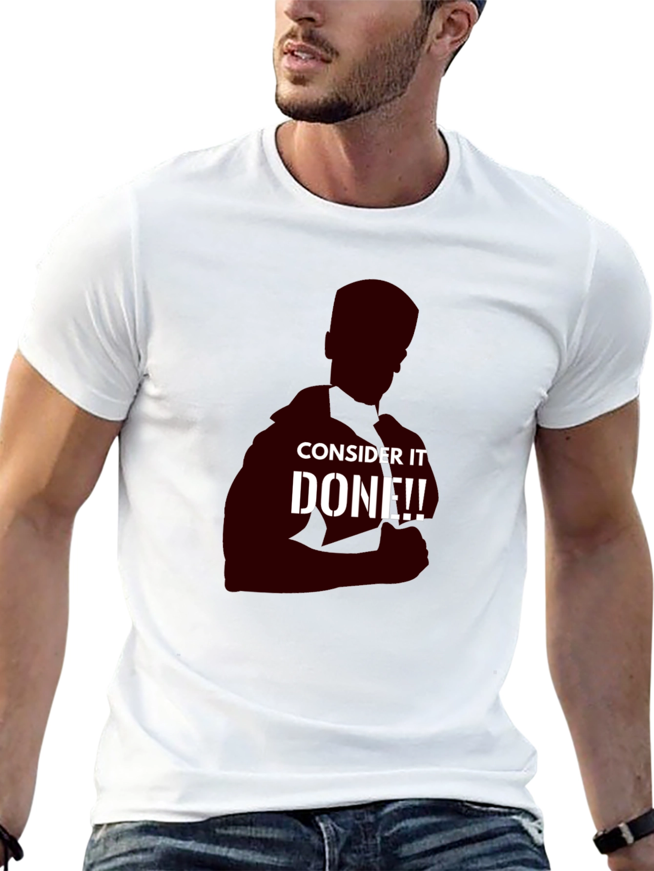 Consider It Done Graphic Tee - Confident Style