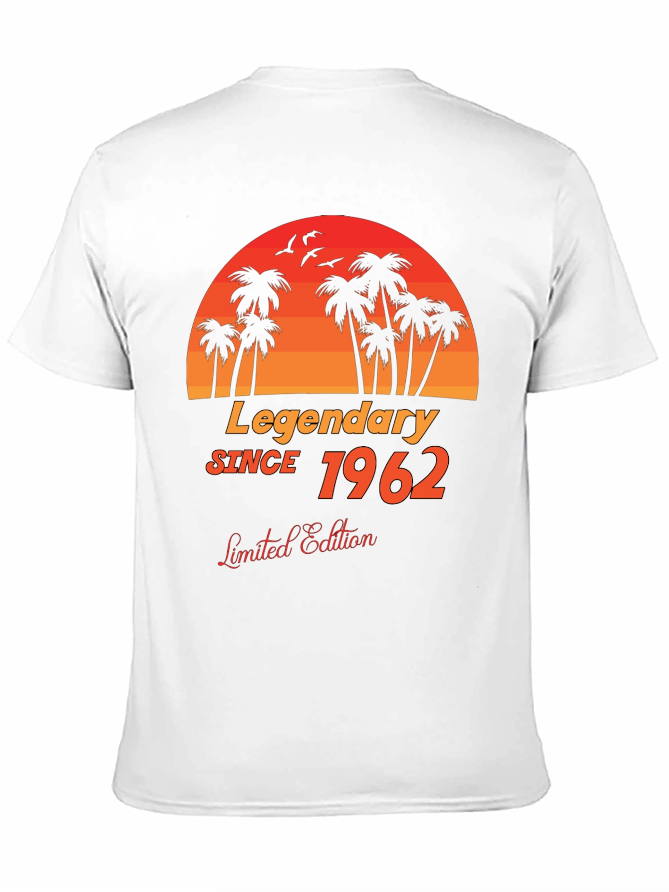 Legendary Since 1962 Sunset Palm Tree T-Shirt