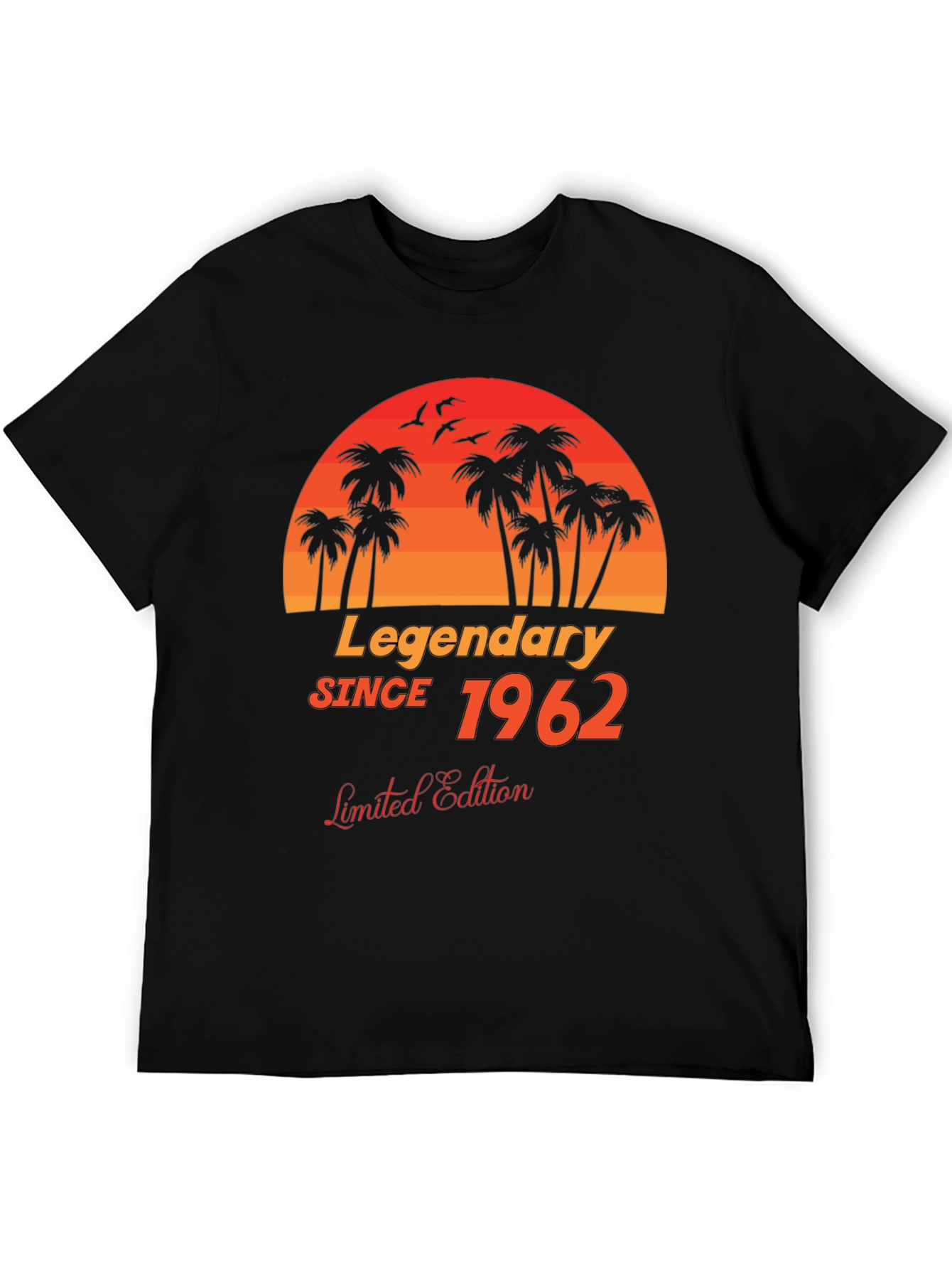 Legendary Since 1962 Sunset Palm Tree T-Shirt