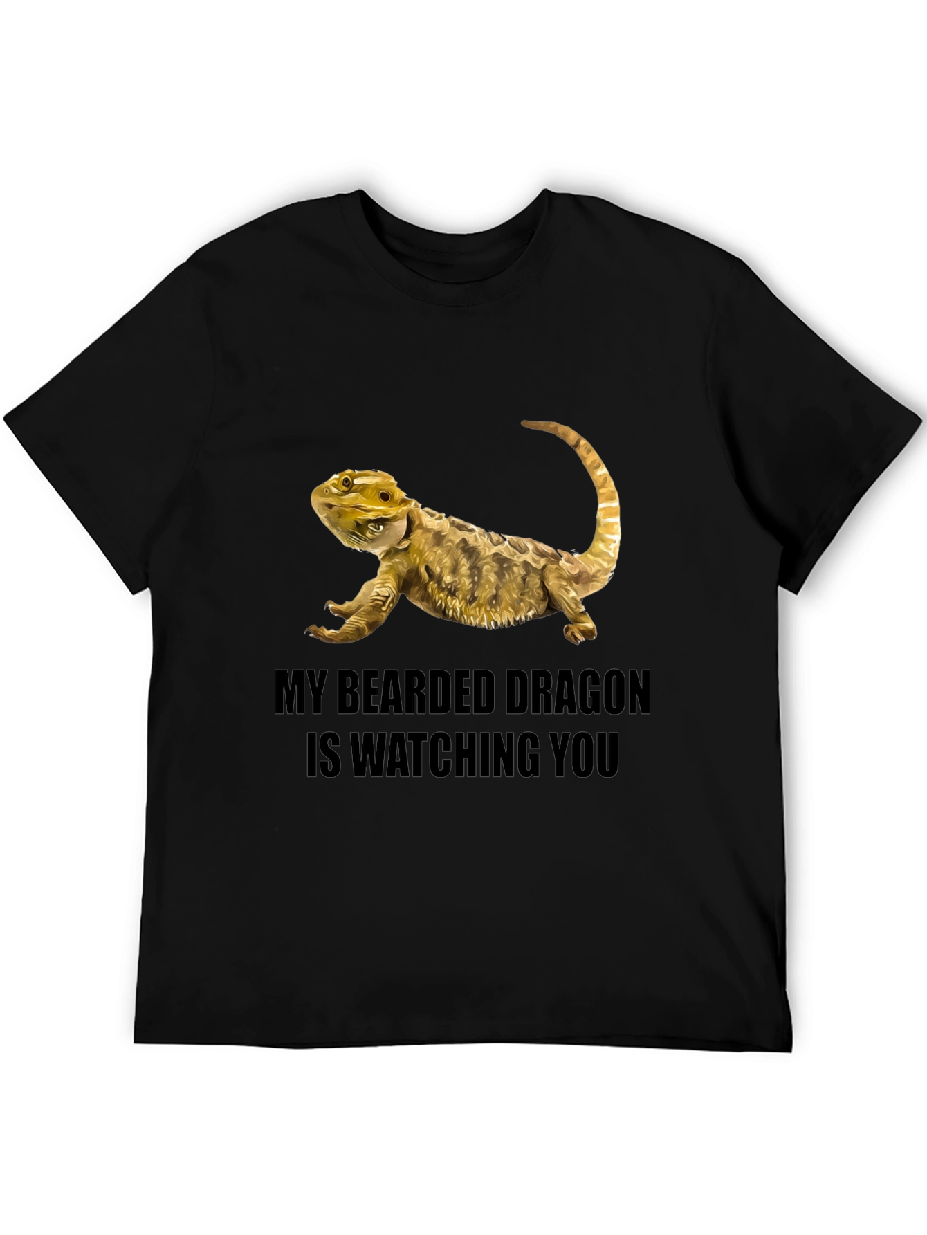 Bearded Dragon Watching You T-Shirt