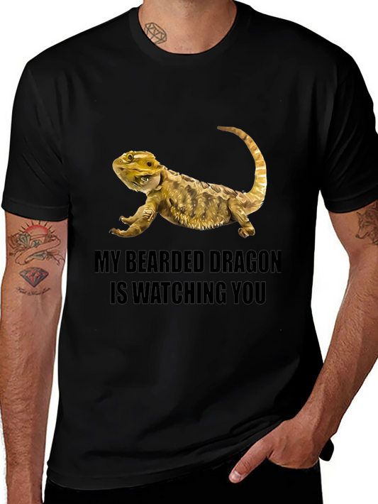 Bearded Dragon Watching You T-Shirt