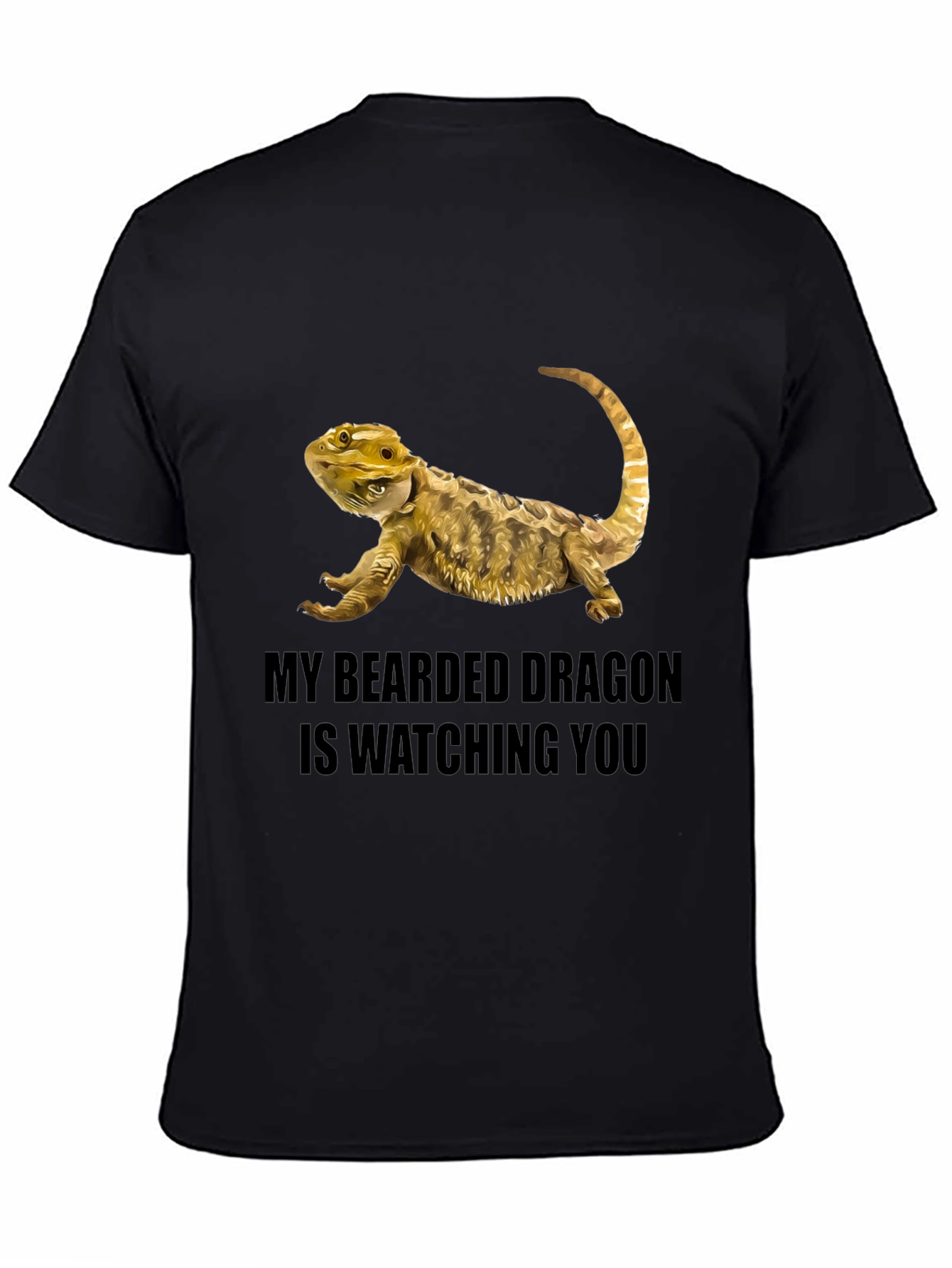 Bearded Dragon Watching You T-Shirt