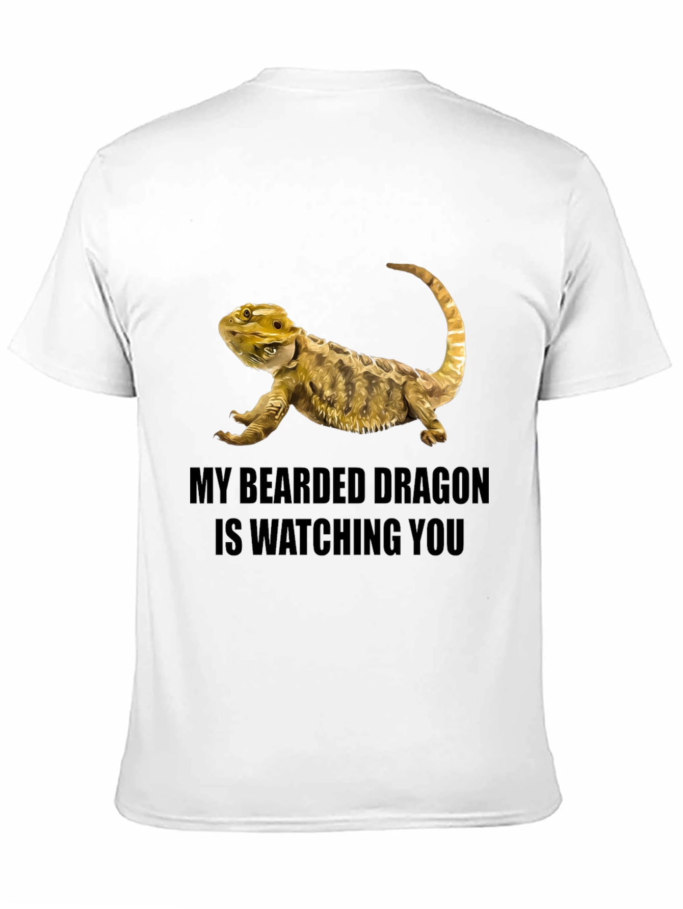 Bearded Dragon Watching You T-Shirt