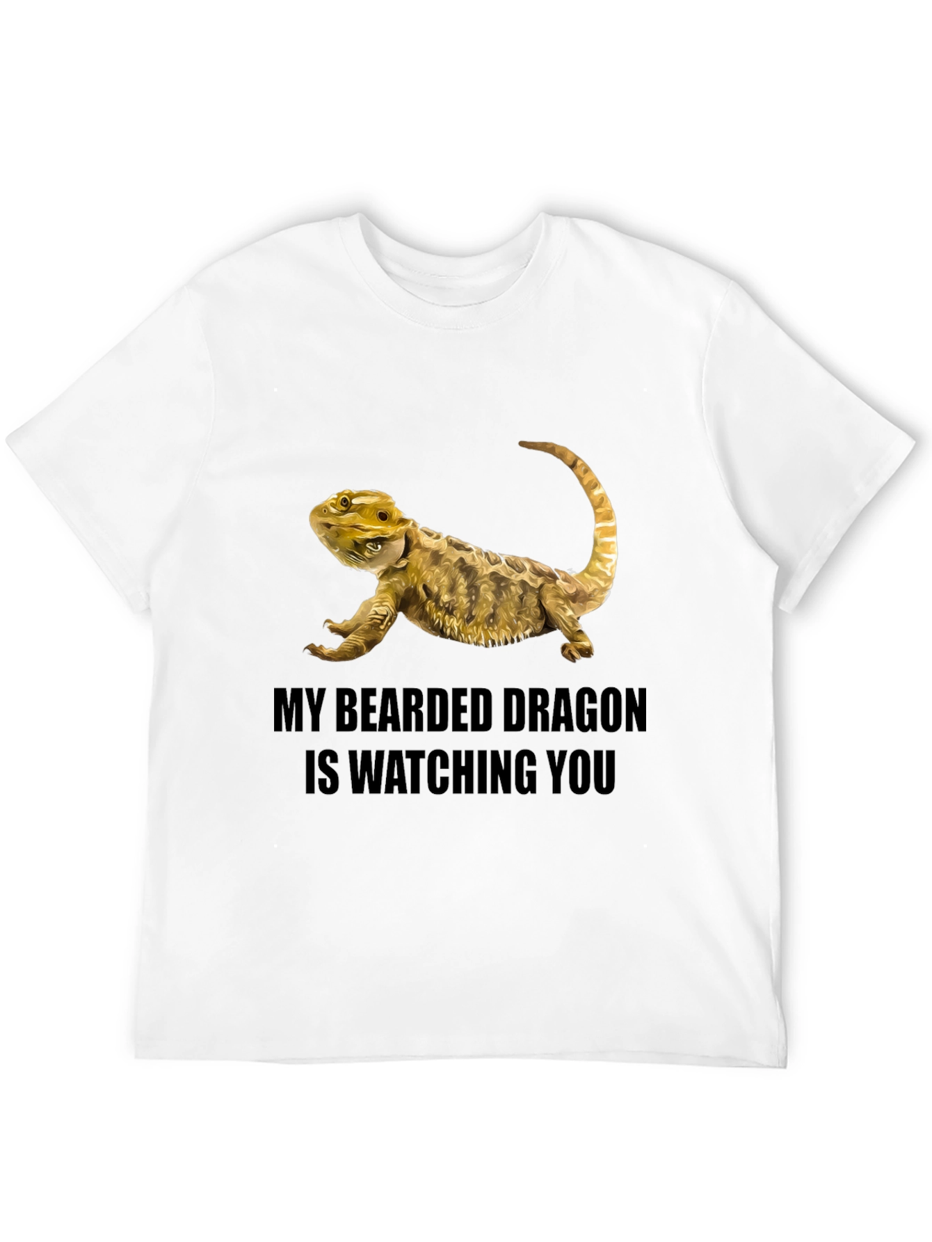Bearded Dragon Watching You T-Shirt