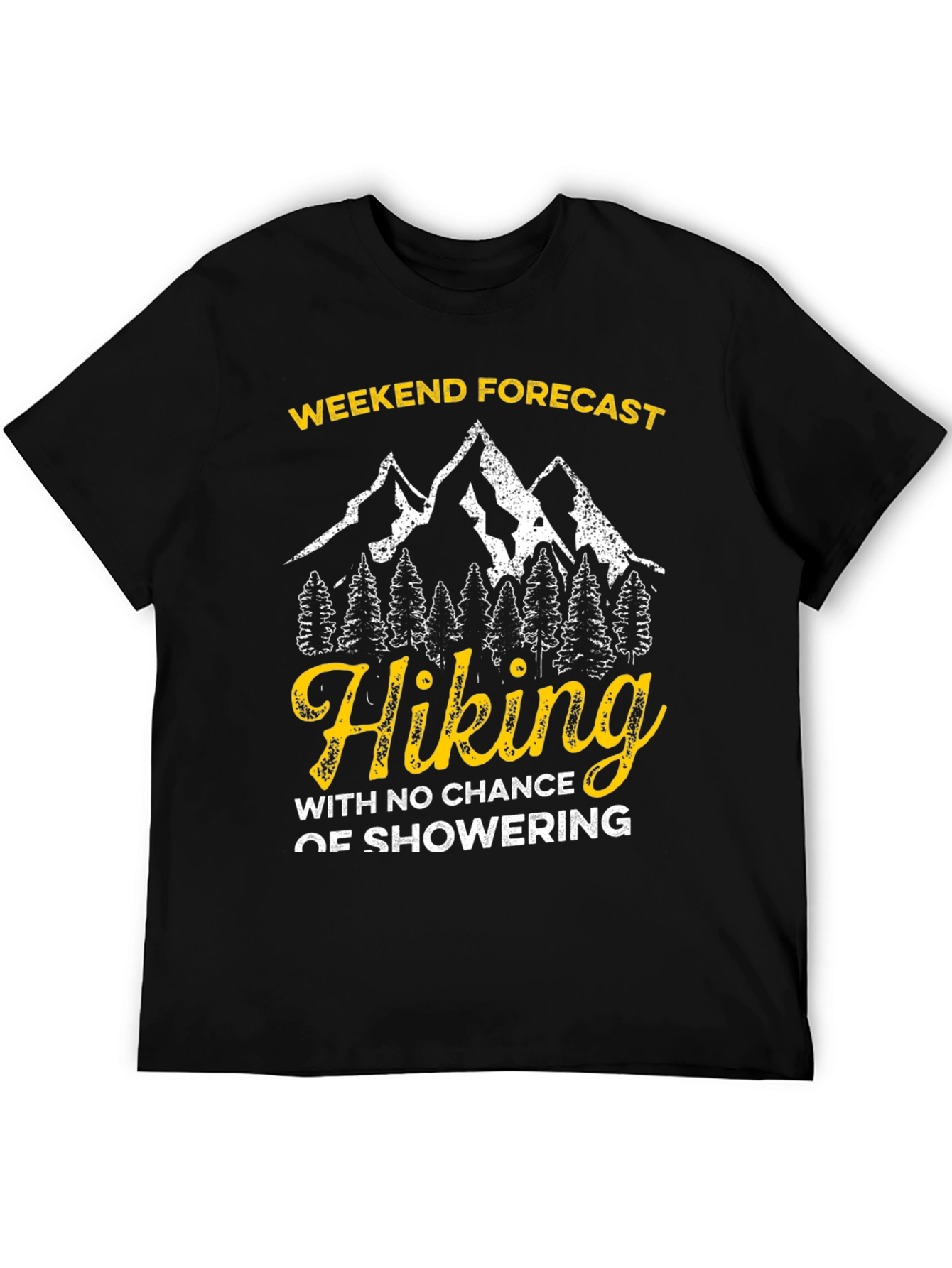 Hiking Weekend Forecast Graphic Tee