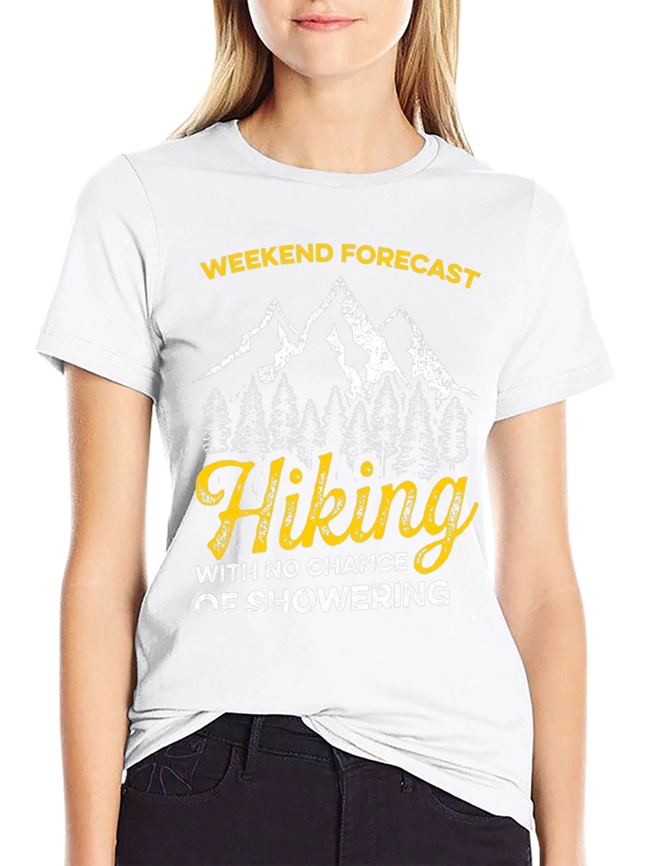 Hiking Weekend Forecast Graphic Tee
