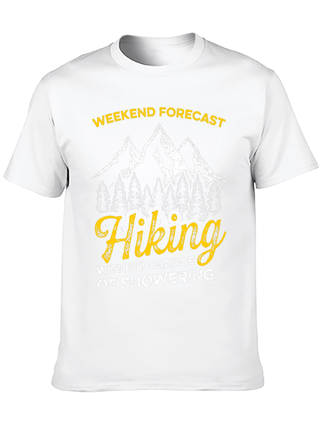 Hiking Weekend Forecast Graphic Tee