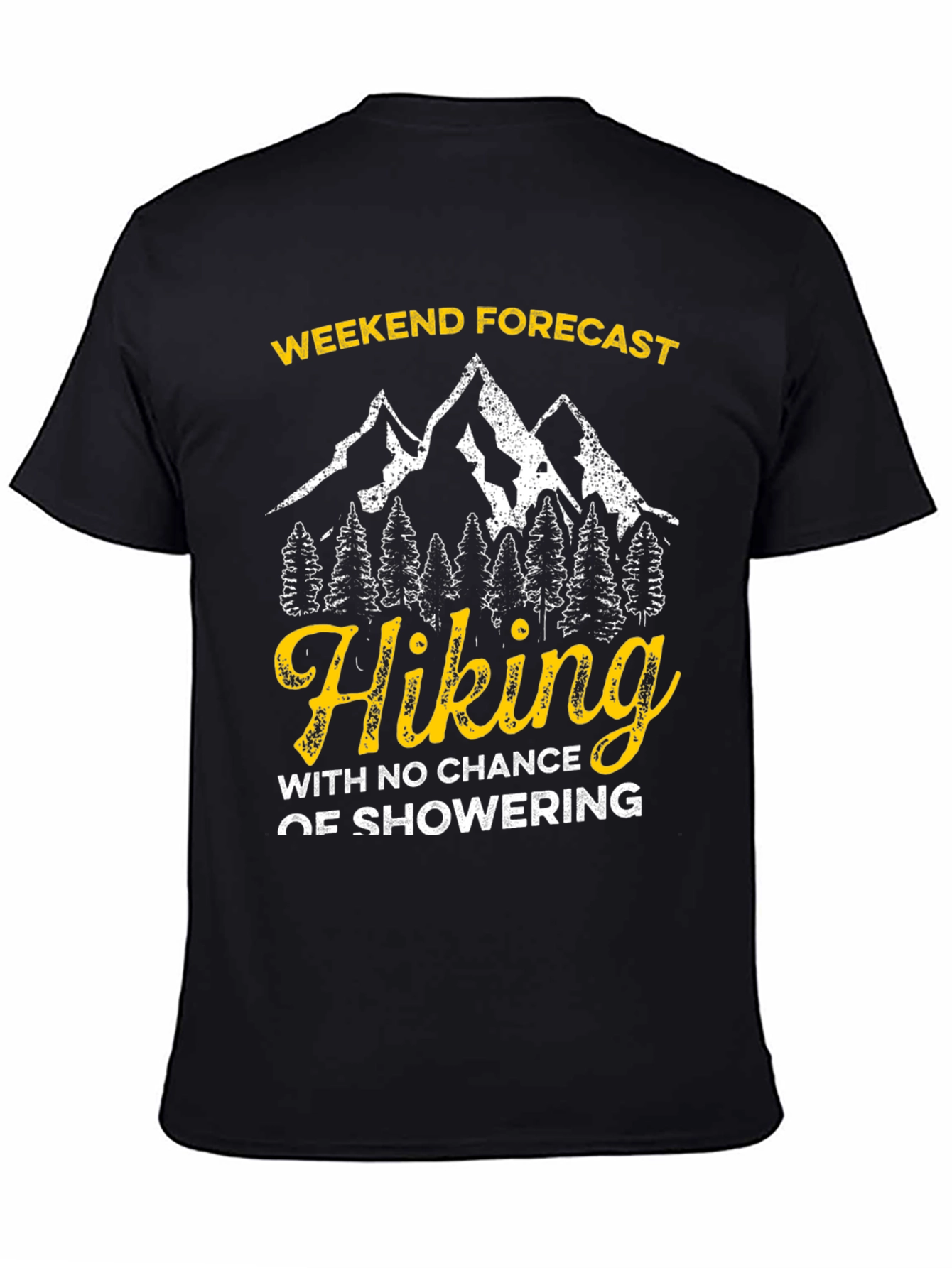Hiking Weekend Forecast Graphic Tee