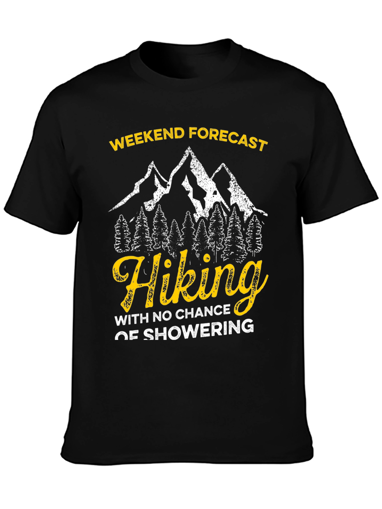 Hiking Weekend Forecast Graphic Tee