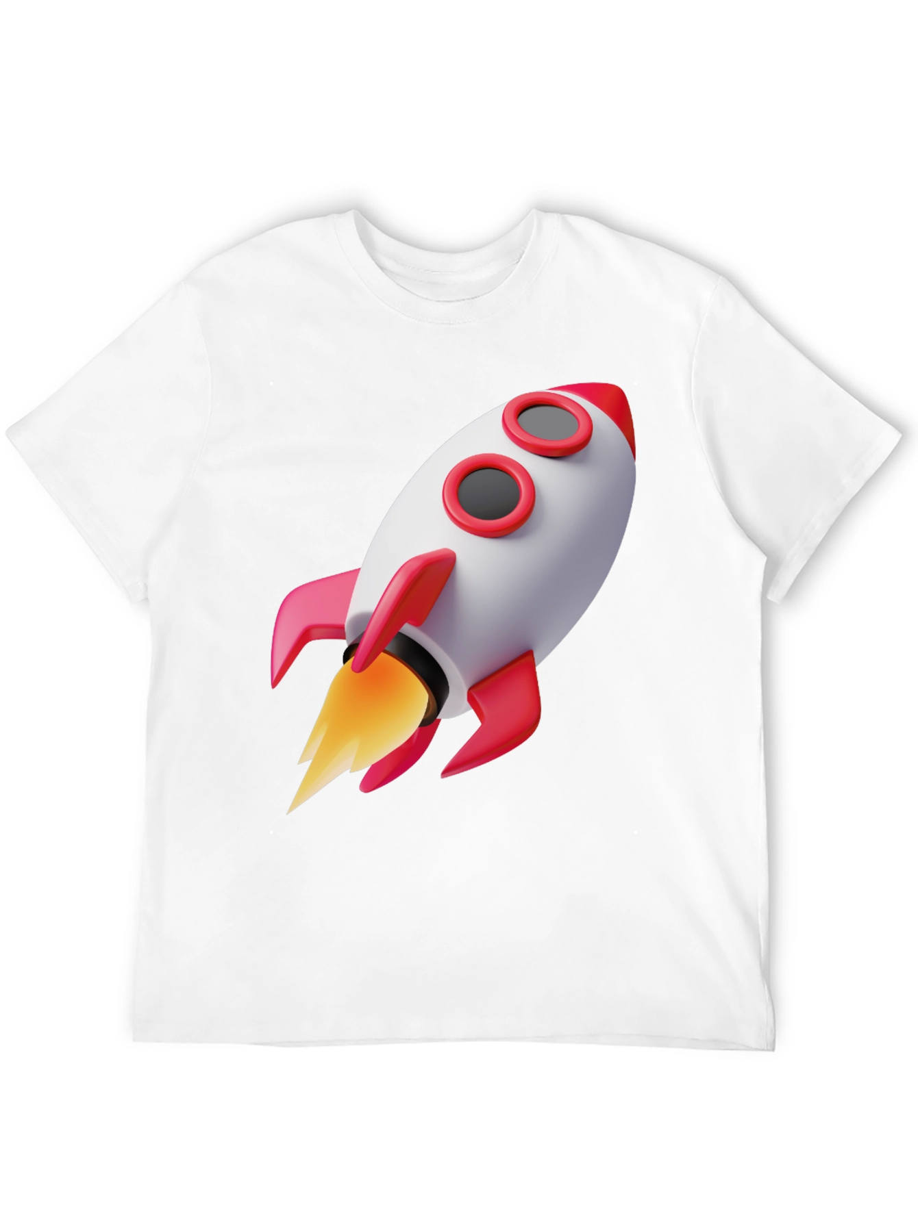 Rocket Graphic Tee - Blast Off in Style!
