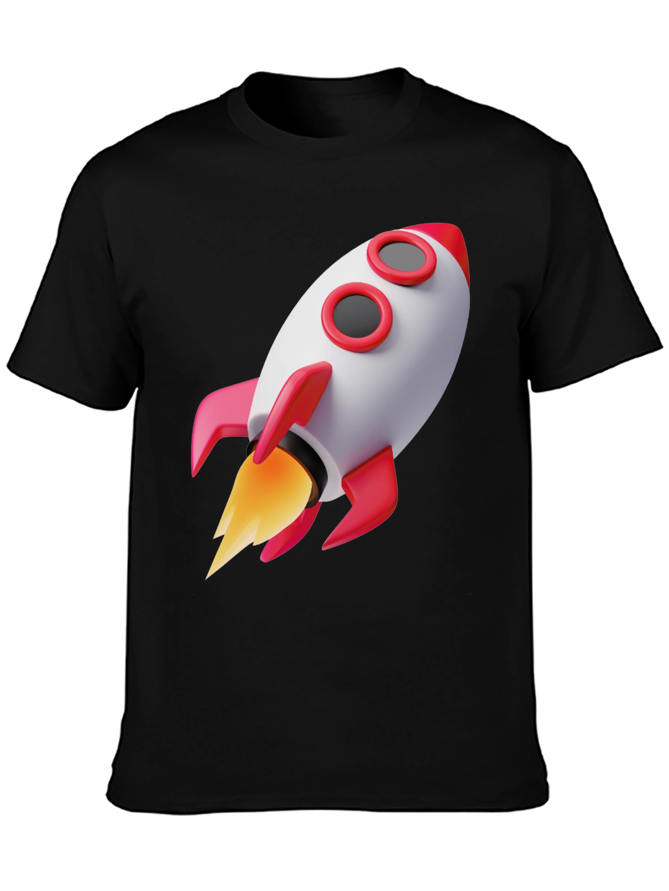 Rocket Graphic Tee - Blast Off in Style!