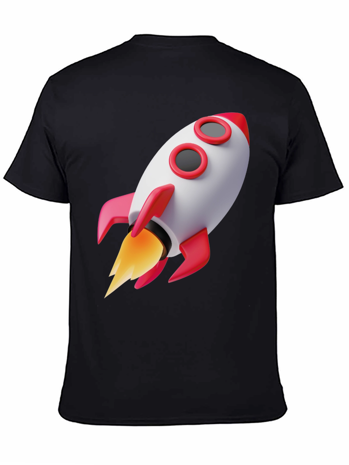 Rocket Graphic Tee - Blast Off in Style!