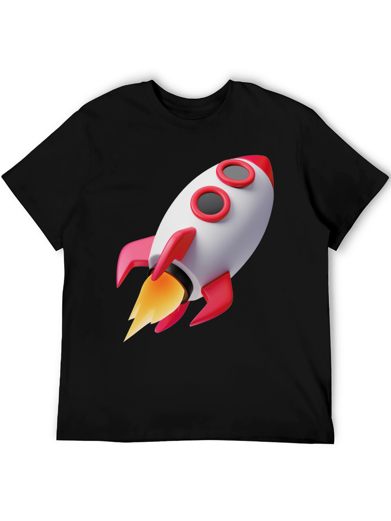 Rocket Graphic Tee - Blast Off in Style!