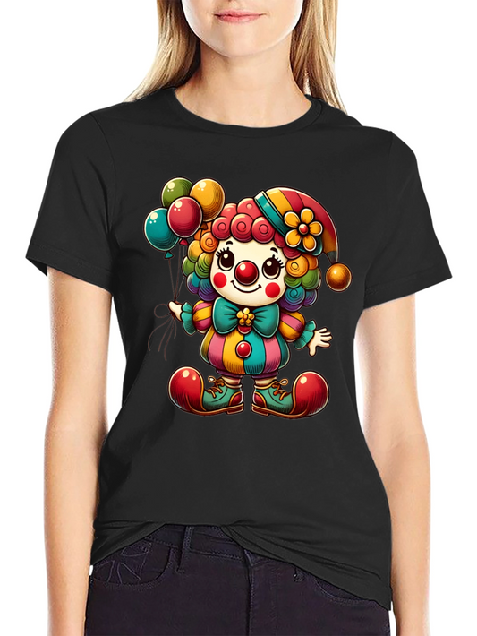 Clown Graphic T-Shirt - Funny and Colorful Tee
