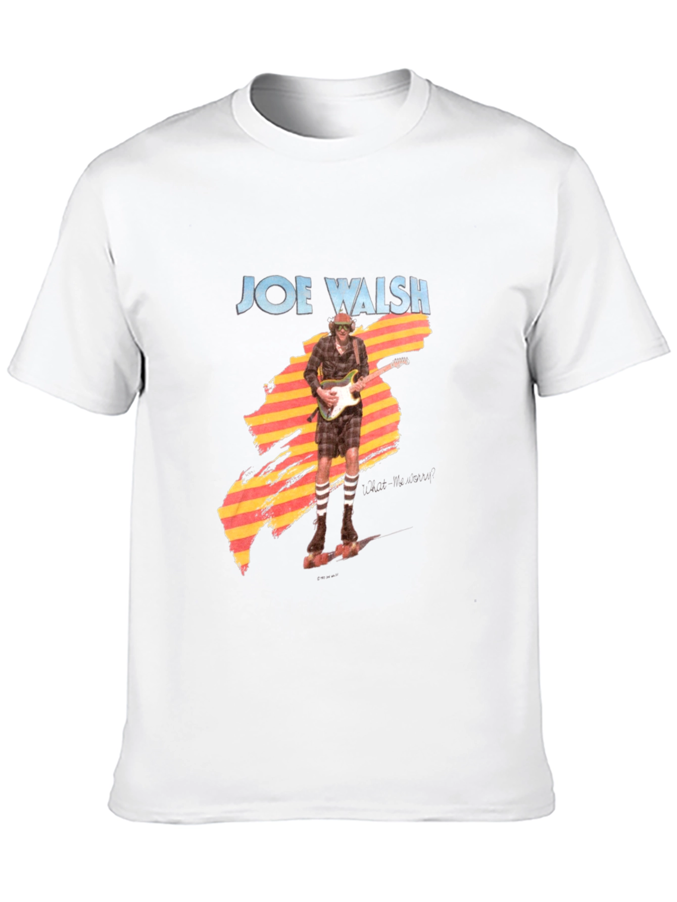 Joe Walsh What Me Worry Graphic T-Shirt