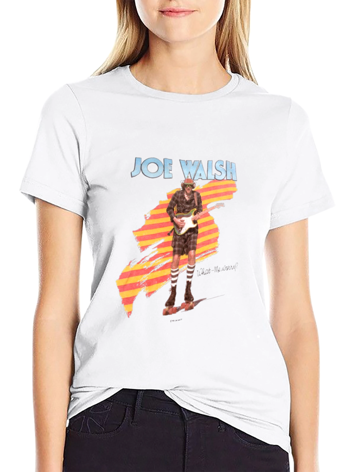 Joe Walsh What Me Worry Graphic T-Shirt