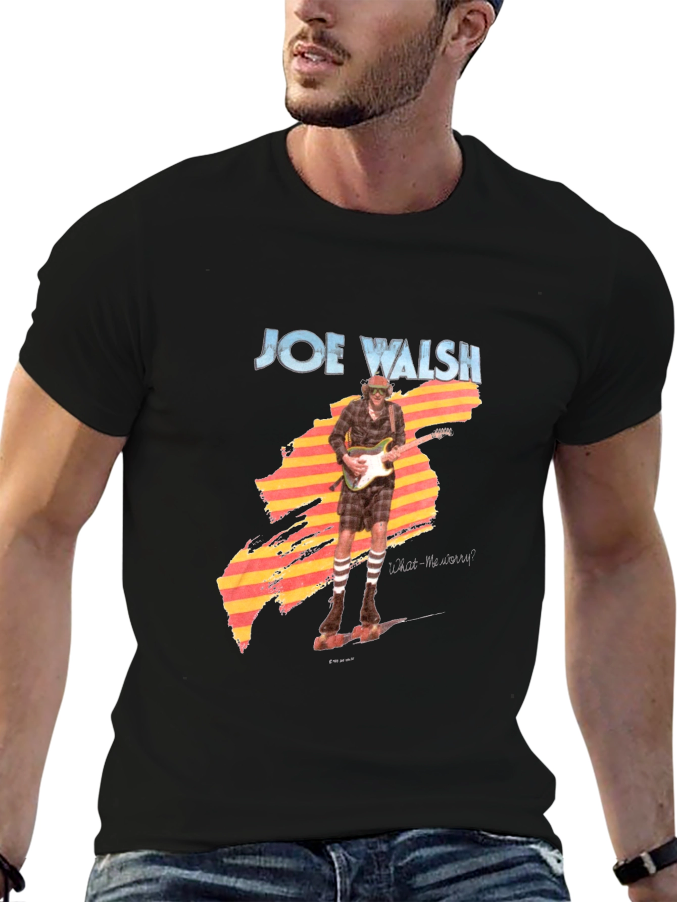 Joe Walsh What Me Worry Graphic T-Shirt