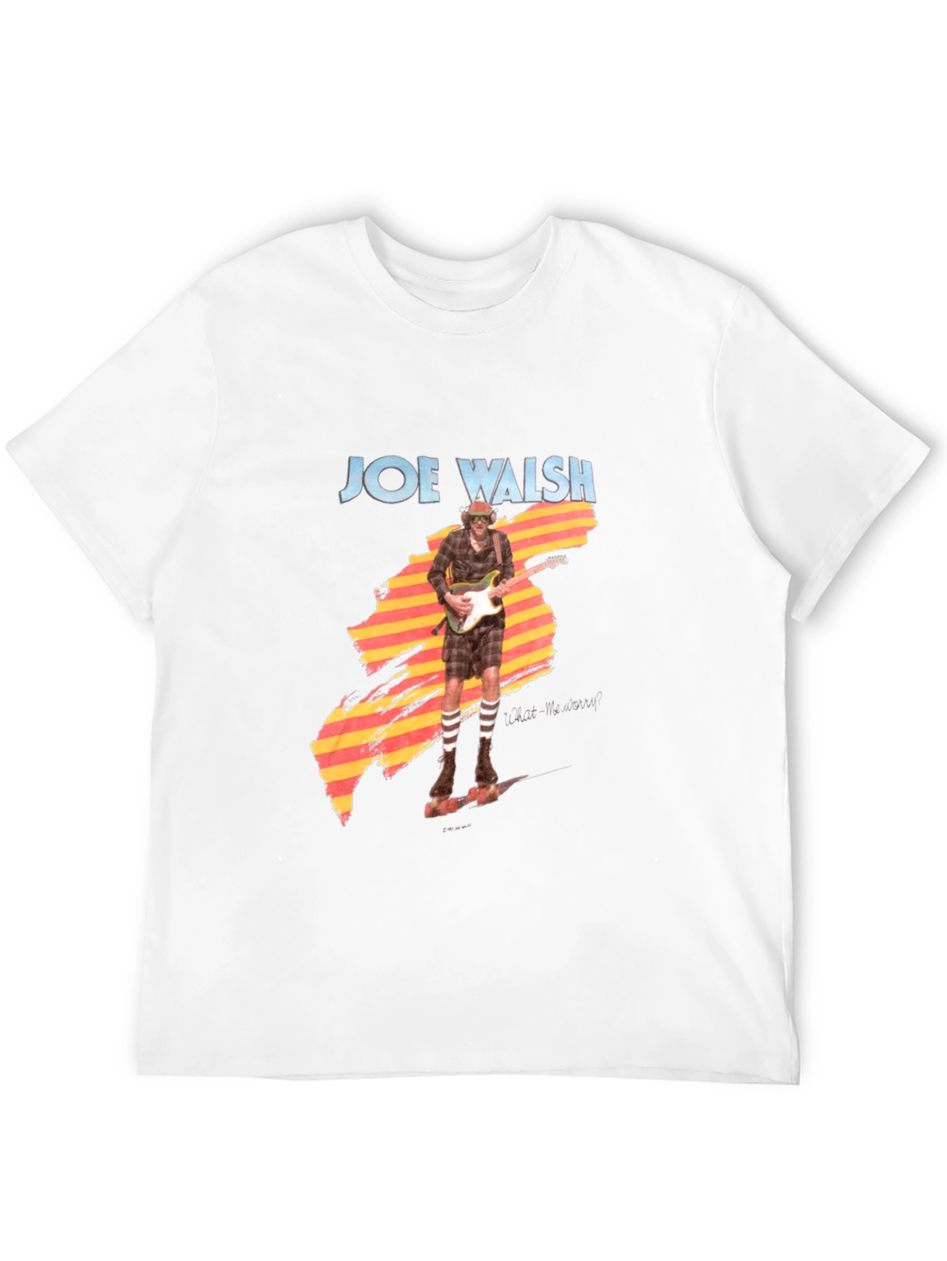 Joe Walsh What Me Worry Graphic T-Shirt