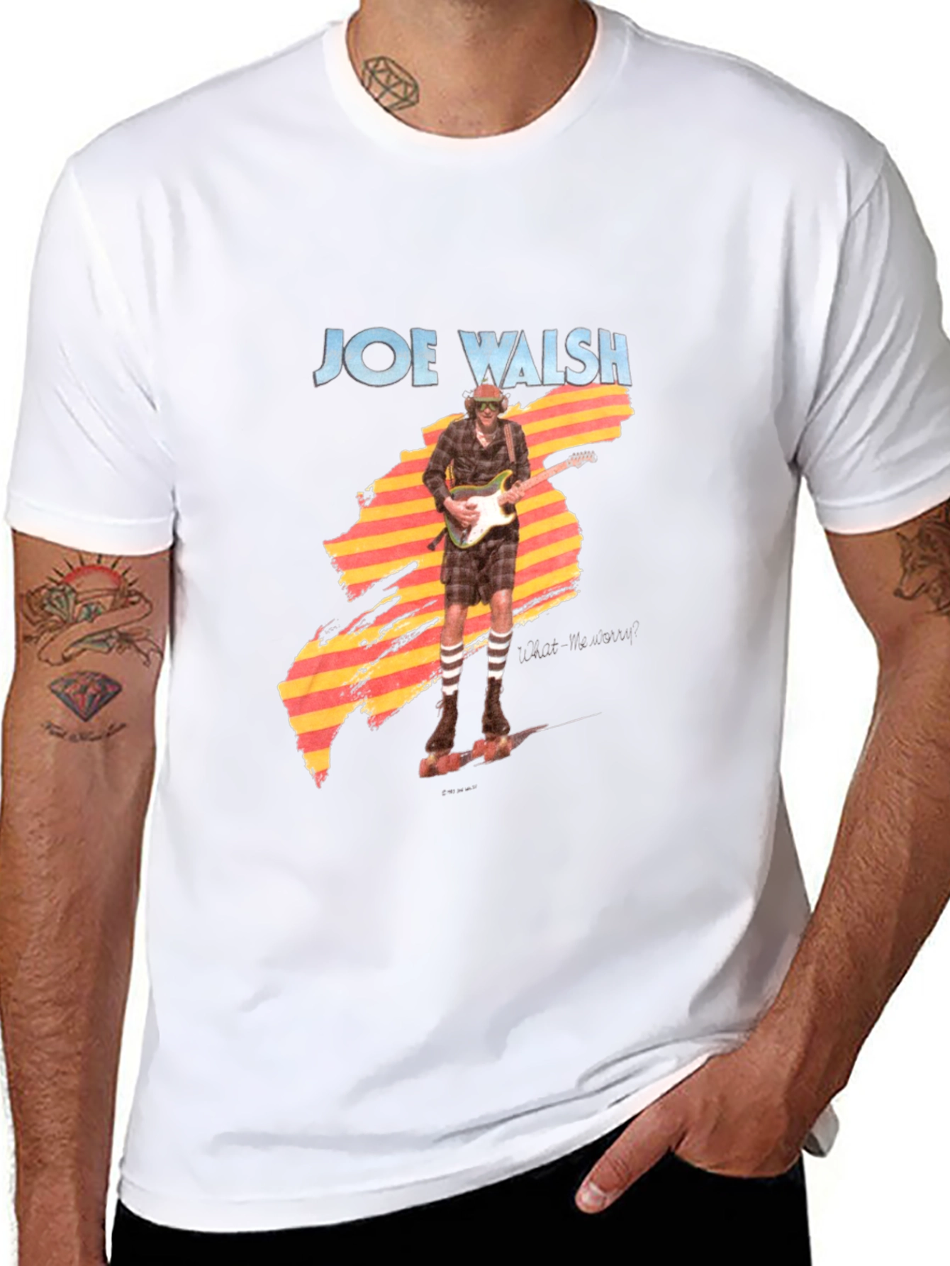 Joe Walsh What Me Worry Graphic T-Shirt