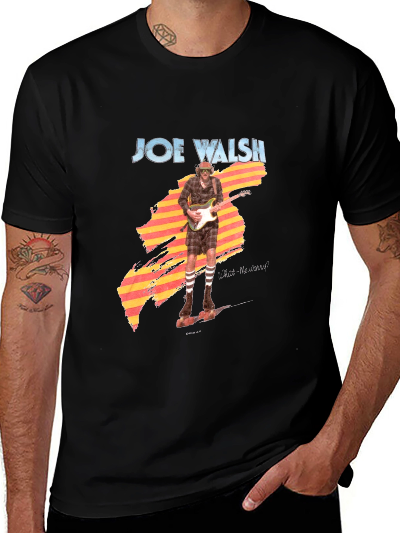 Joe Walsh What Me Worry Graphic T-Shirt