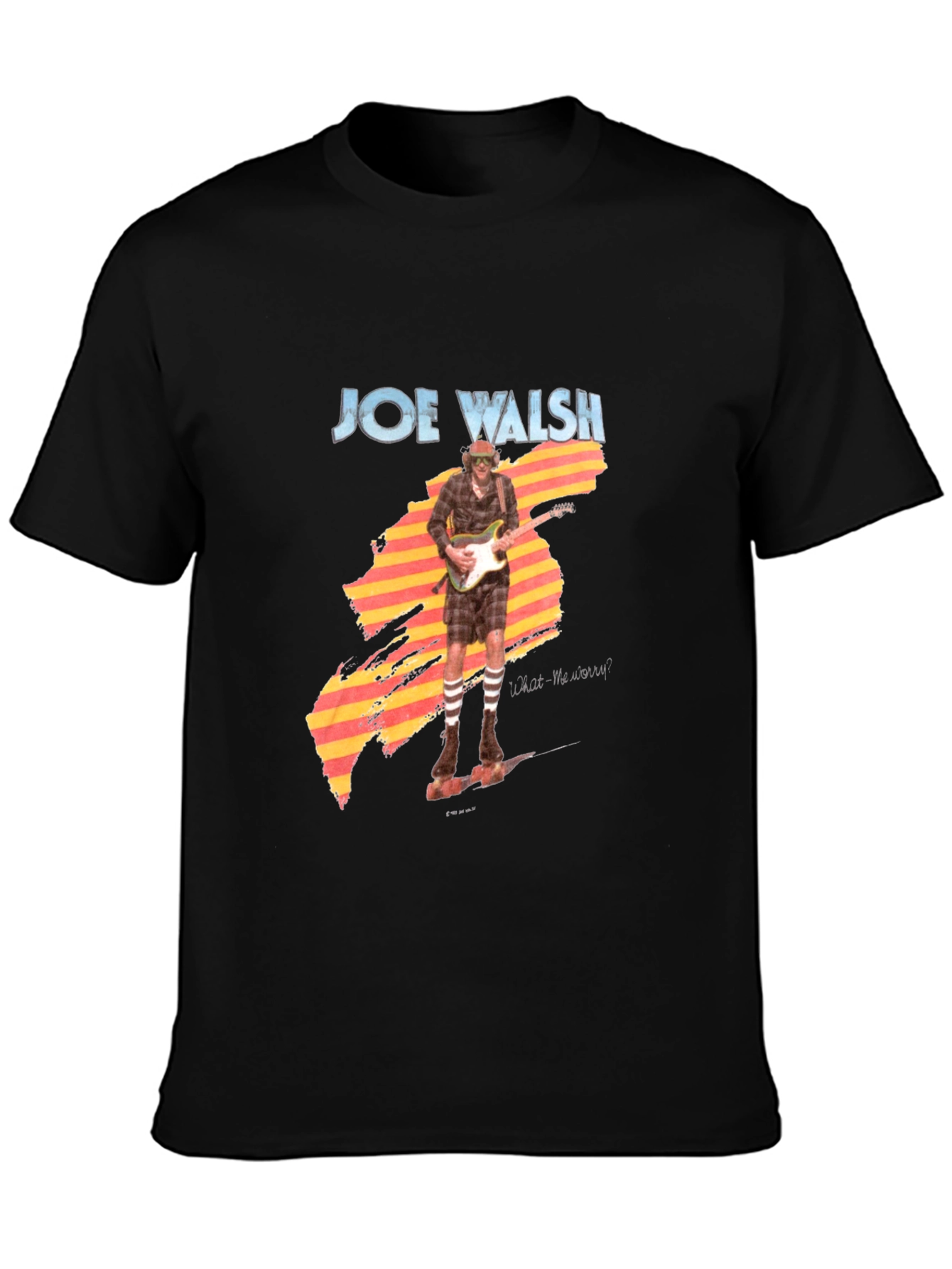 Joe Walsh What Me Worry Graphic T-Shirt