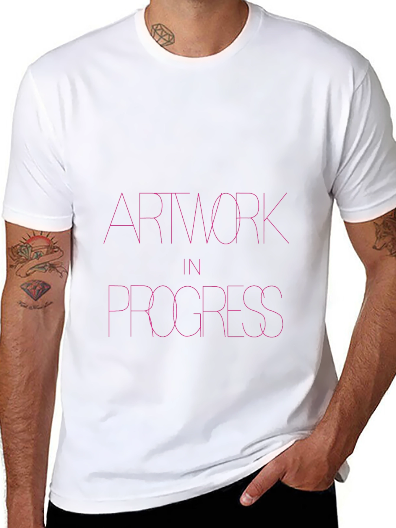 Artwork in Progress Graphic Tee