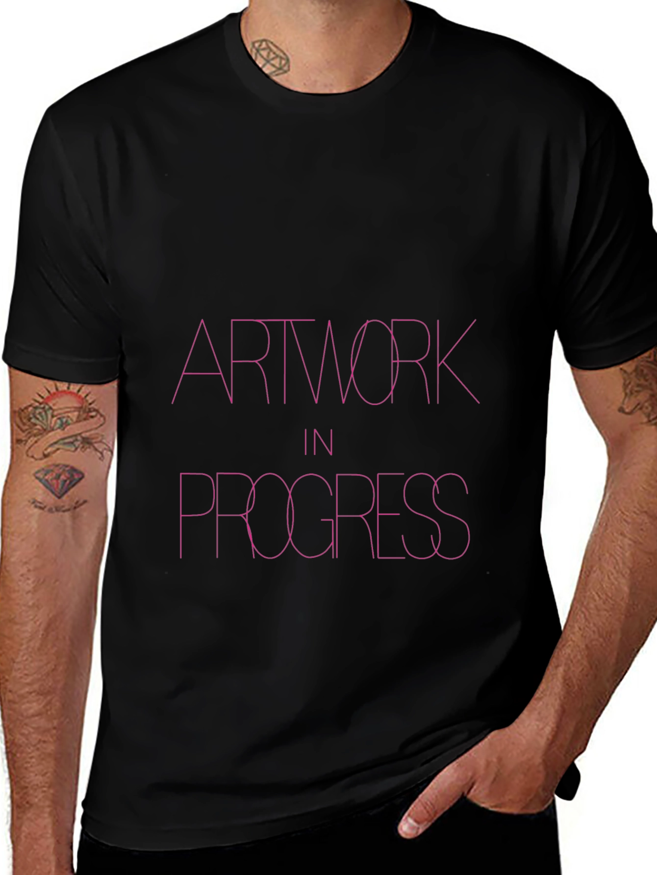 Artwork in Progress Graphic Tee