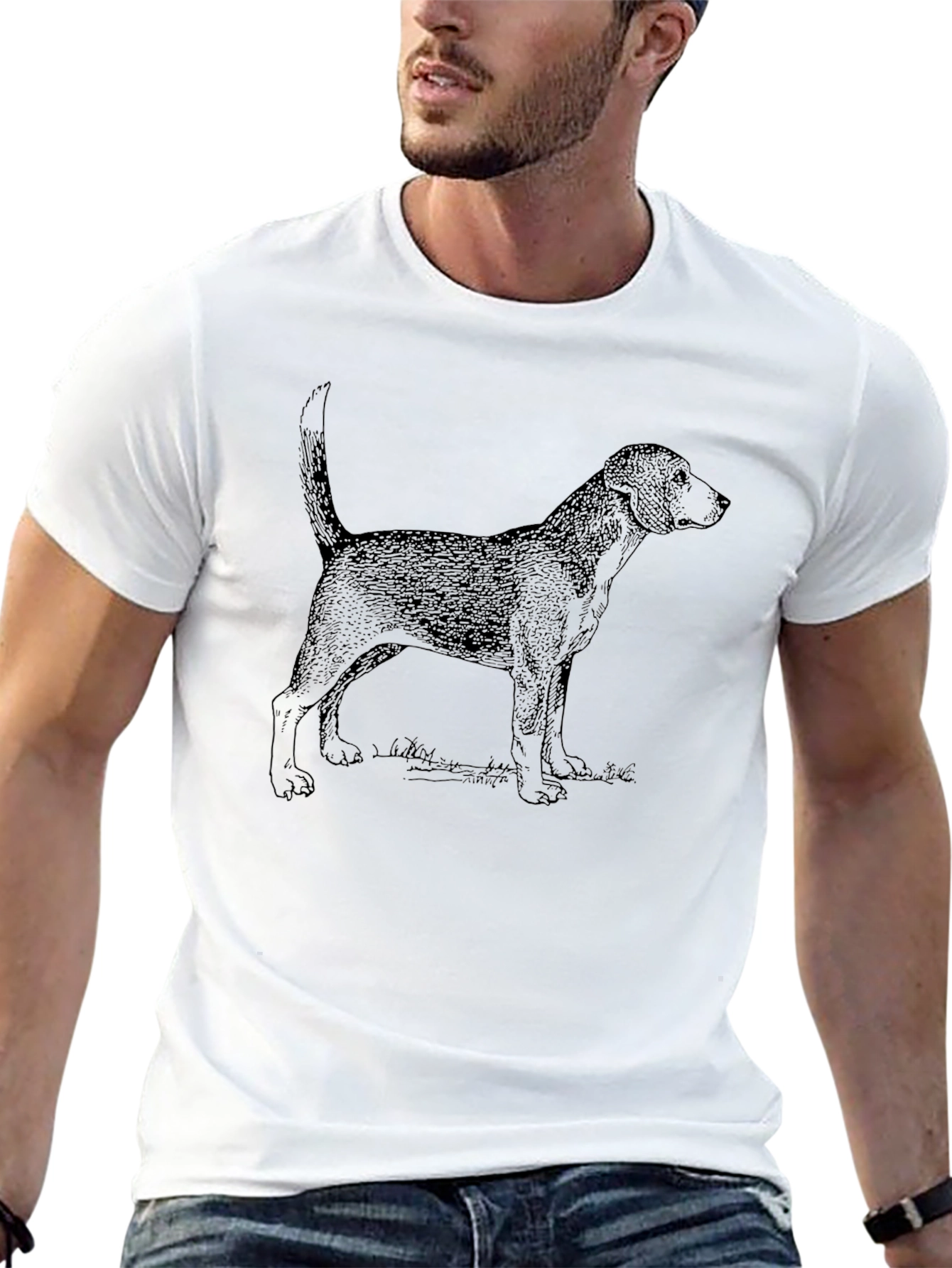 Black Dog Graphic Tee