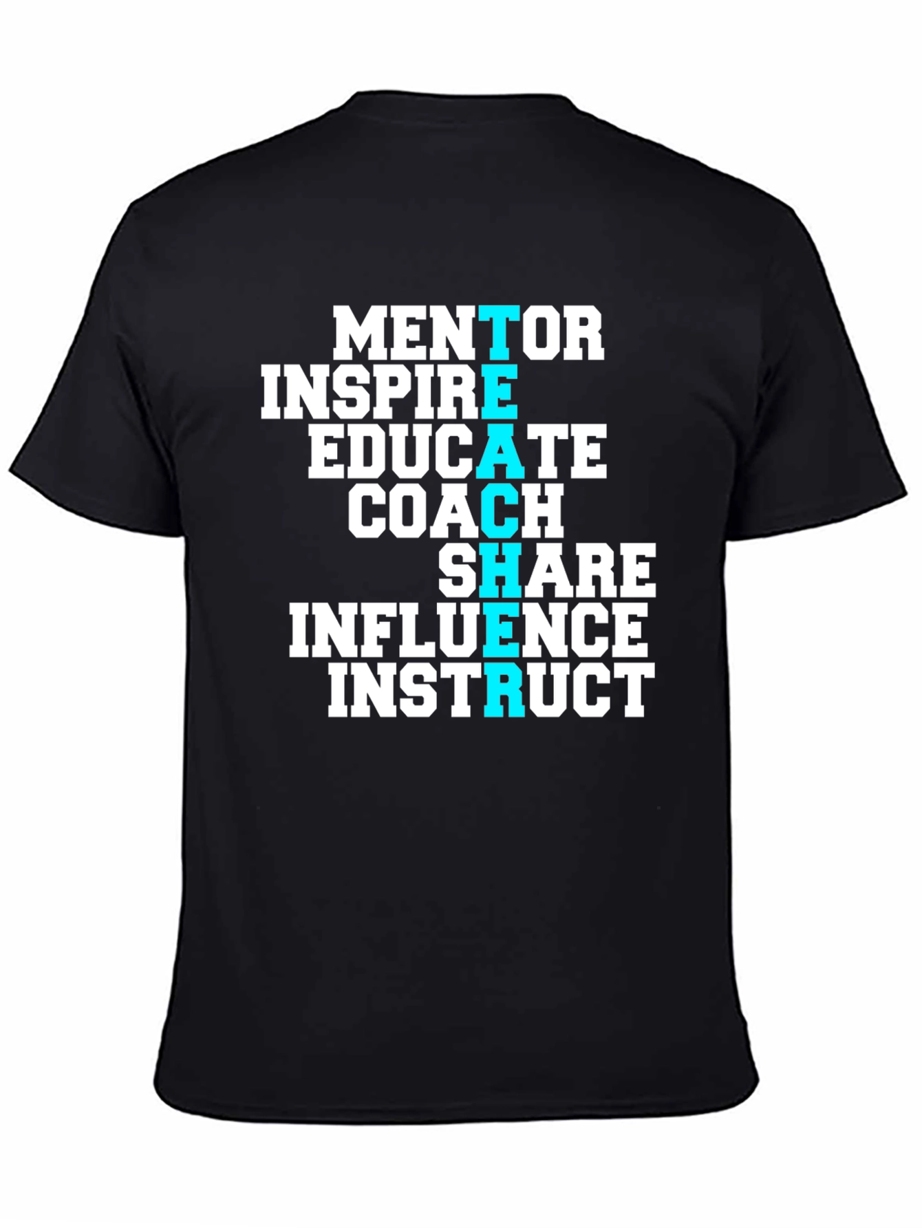 Teacher Mentor Inspire Graphic T-Shirt