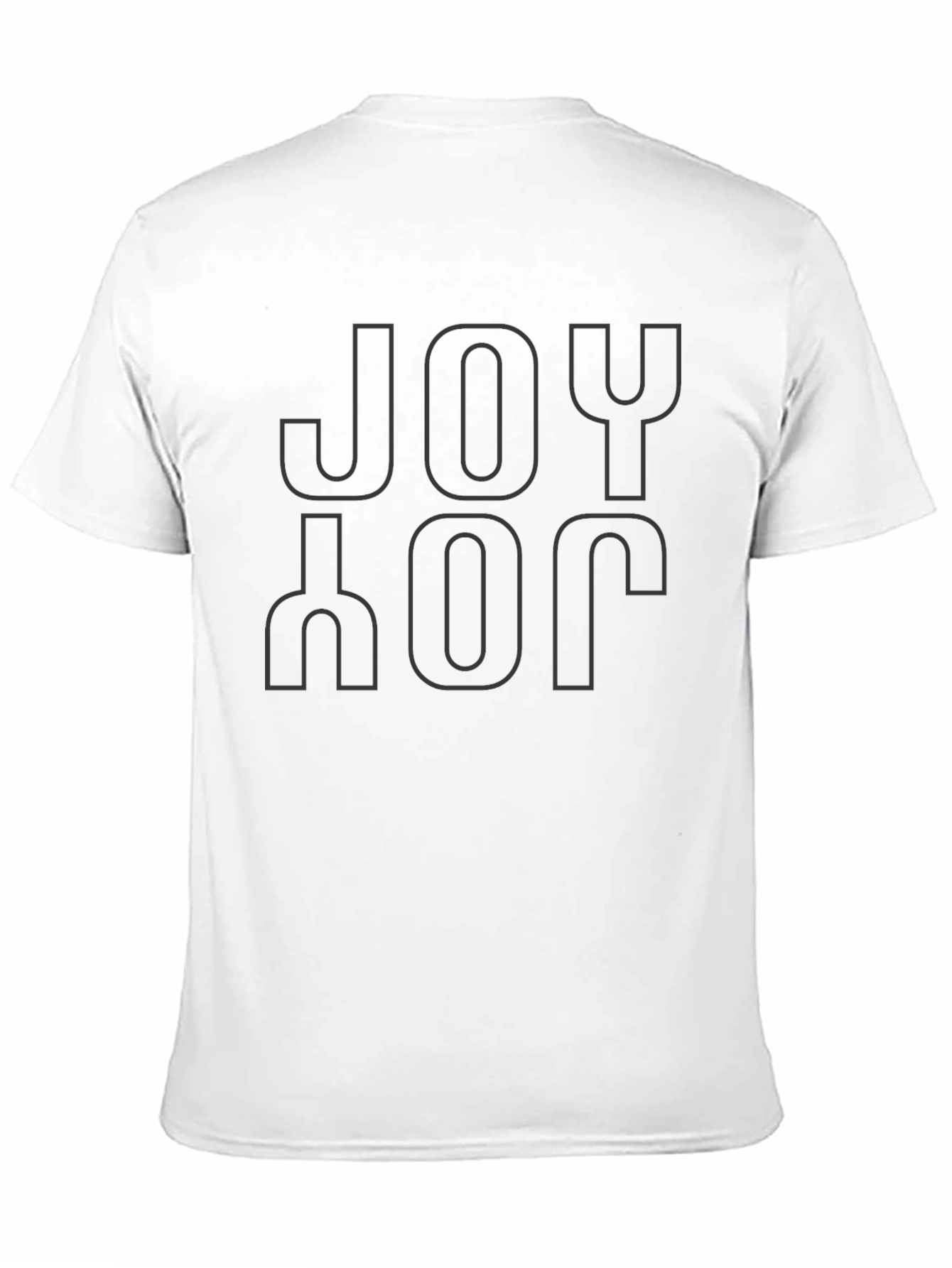 JOY Graphic Print Crew Neck T-Shirt