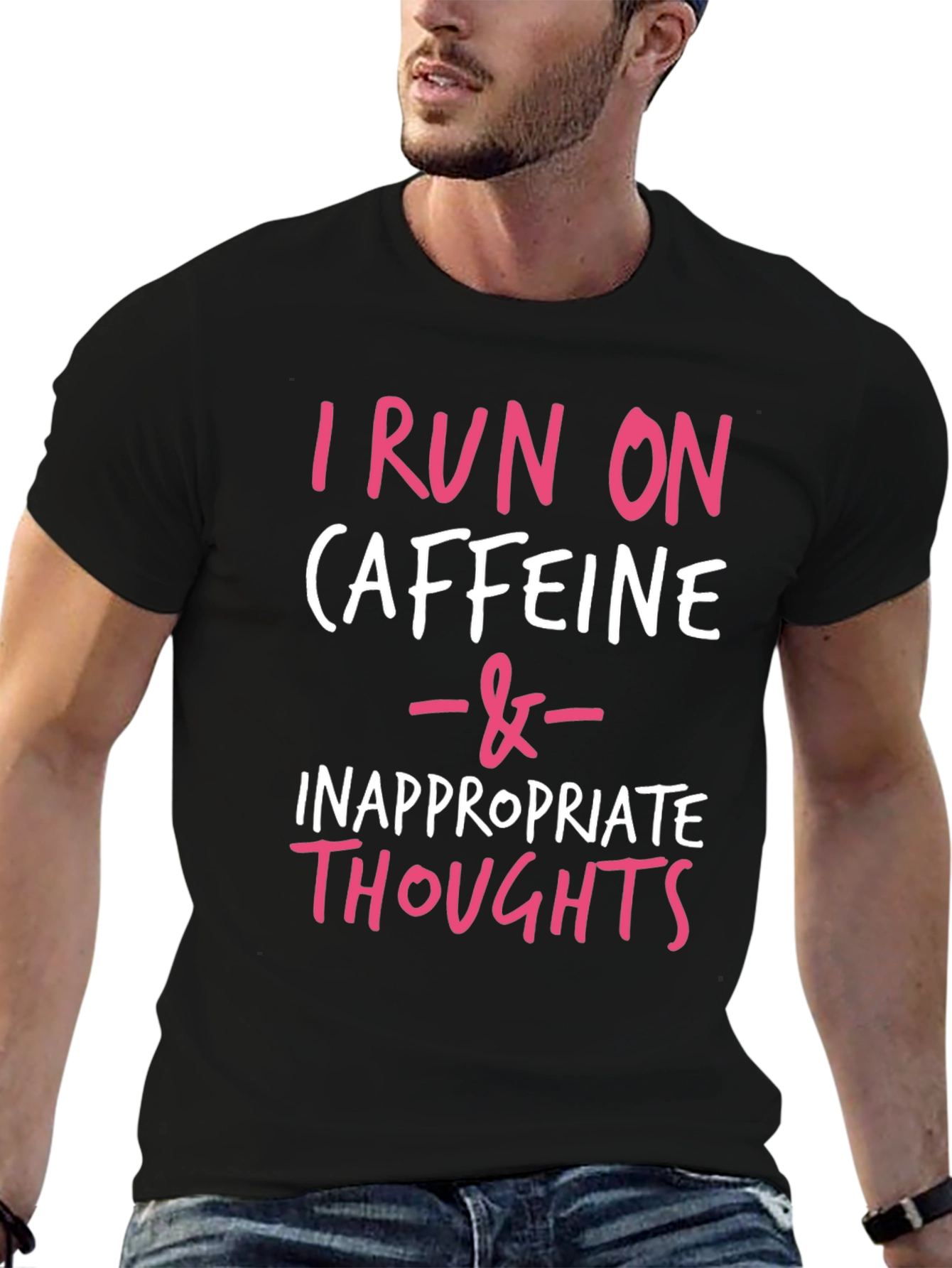 I Run on Caffeine & Inappropriate Thoughts Tee