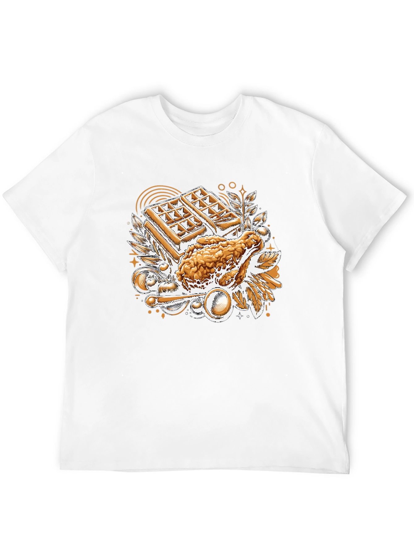 Chicken & Waffles Graphic Tee