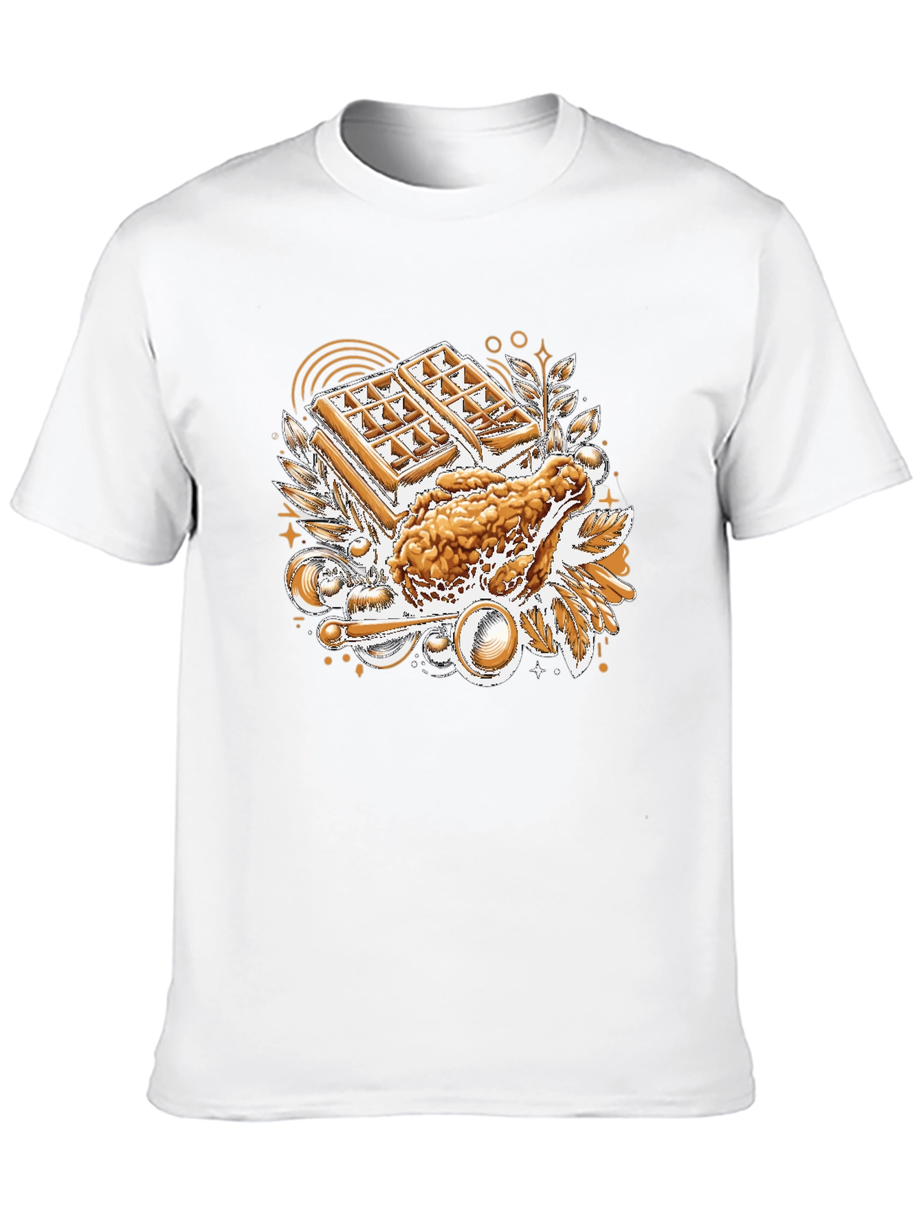 Chicken & Waffles Graphic Tee