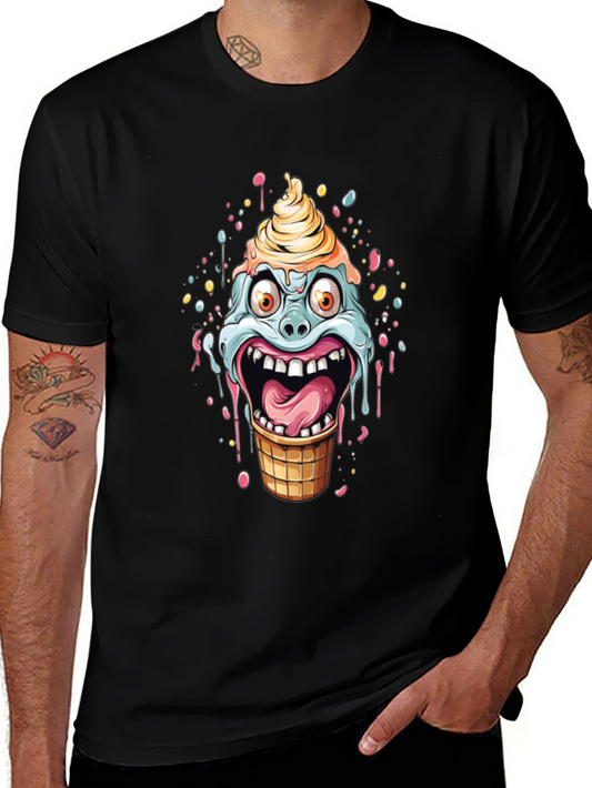 Ice Cream Monster Graphic Tee